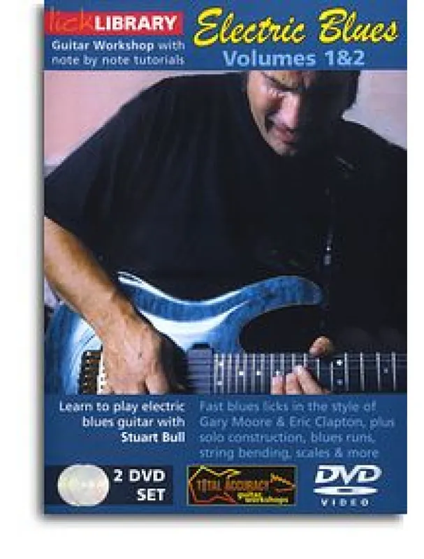 Electric Blues Volumes 1 & 2 (video škola hry na kytaru) Akční Cena