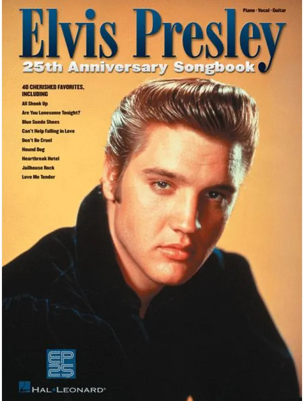 Elvis Presley 25th Anniversary Songbook (noty na klavír, zpěv, akordy) Tovární Cena