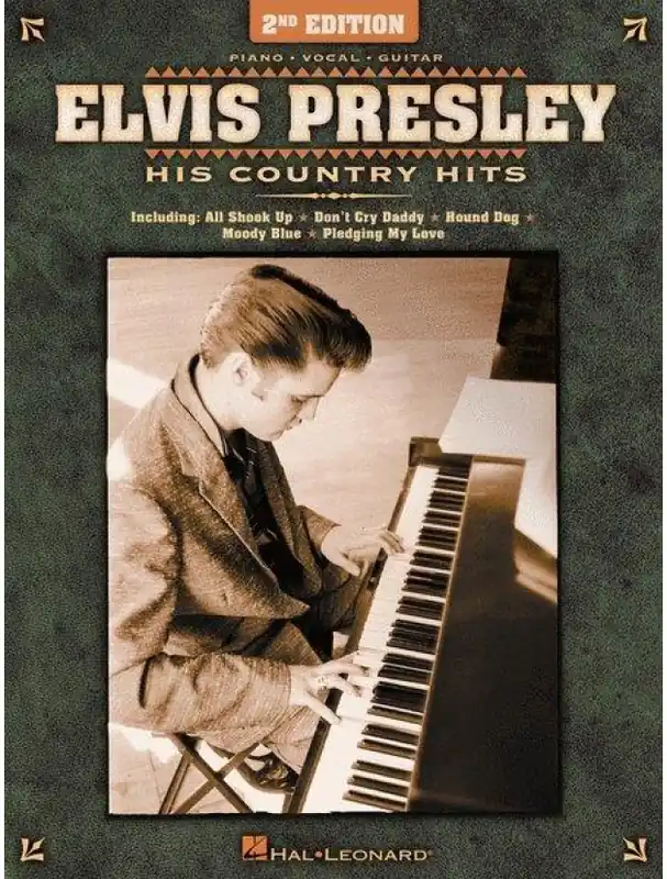 Elvis Presley His Country Hits (noty na klavír, zpěv, akordy) Sleva