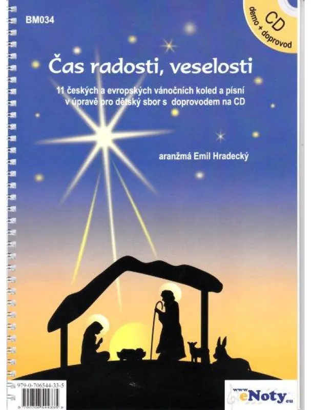 Emil Hradecký Čas radosti, veselosti + CD Přímo Od Výrobce