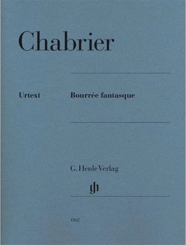 Emmanuel Chabrier Bourrée fantasque (noty na klavír) Cenově Výhodný