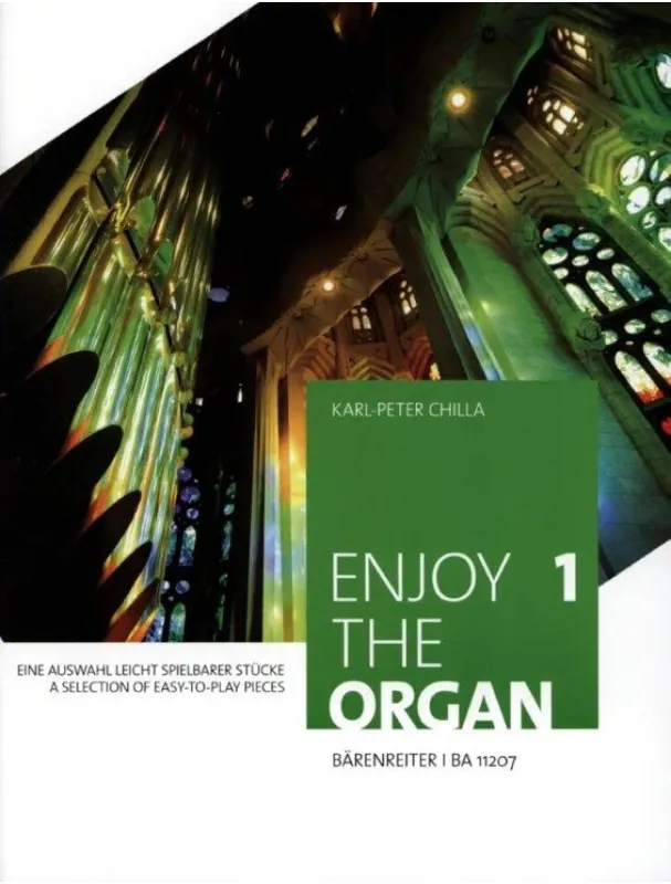 Enjoy The Organ 1 - A selection of easy-to-play pieces (noty na varhany) Expresní Doručení