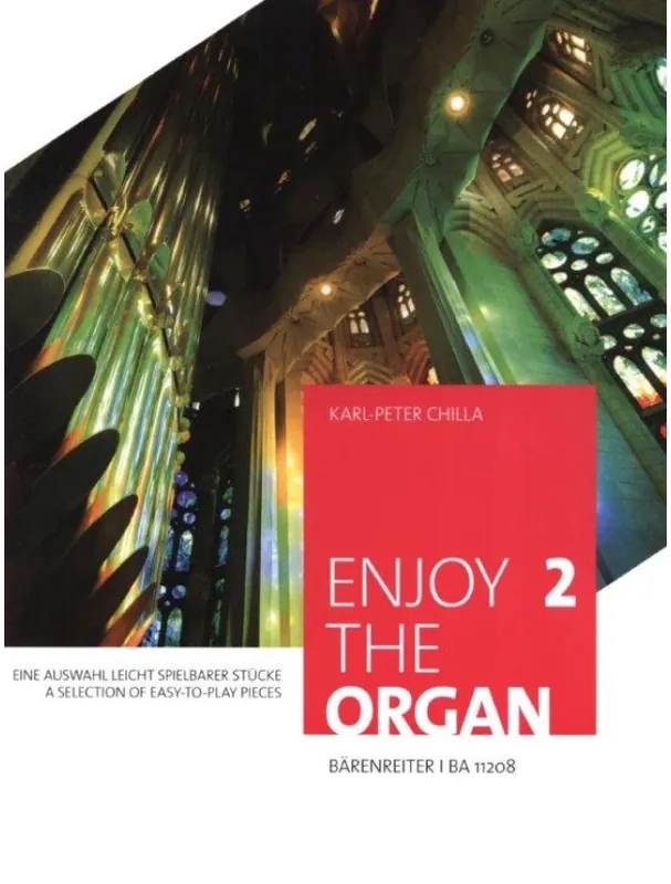 Enjoy The Organ 2 - A selection of easy-to-play pieces (noty na varhany) Rychlé Dodání