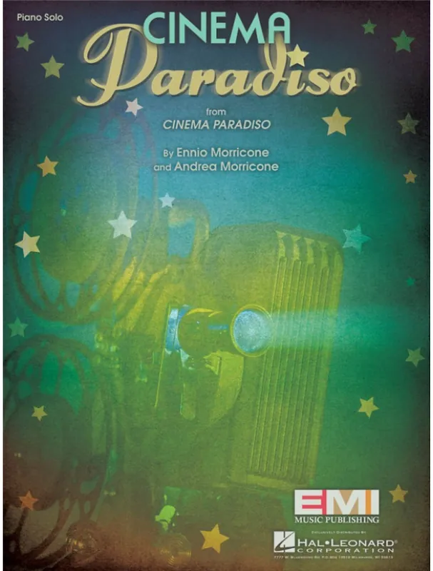 Výhodná Nabídka Ennio & Andrea Morricone Cinema Paradiso / Bio Ráj (noty na klavír)