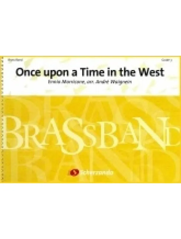 Nízká Cena Ennio Morricone Once Upon a Time in the West (noty pro žesťový dechový orchestr, party, partitura)