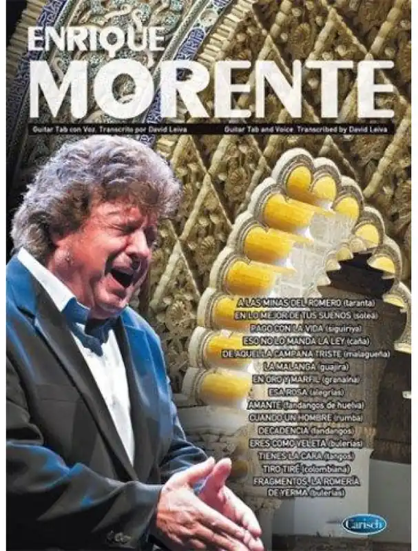 Enrique Morente Guitar TAB and Voice (noty, tabulatury na kytaru) Bezpečná Platba