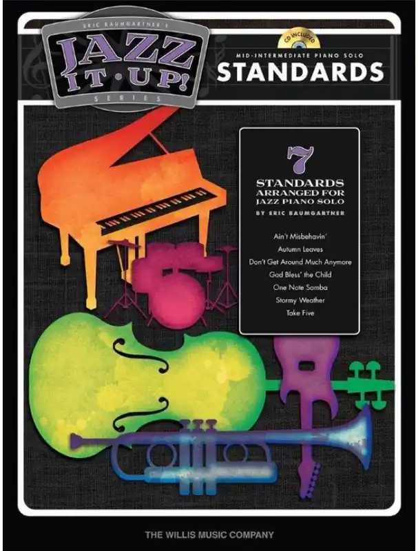 Eric Baumgartner‘s Jazz It Up! - Standards (noty na klavír)(+audio) Expresní Doručení