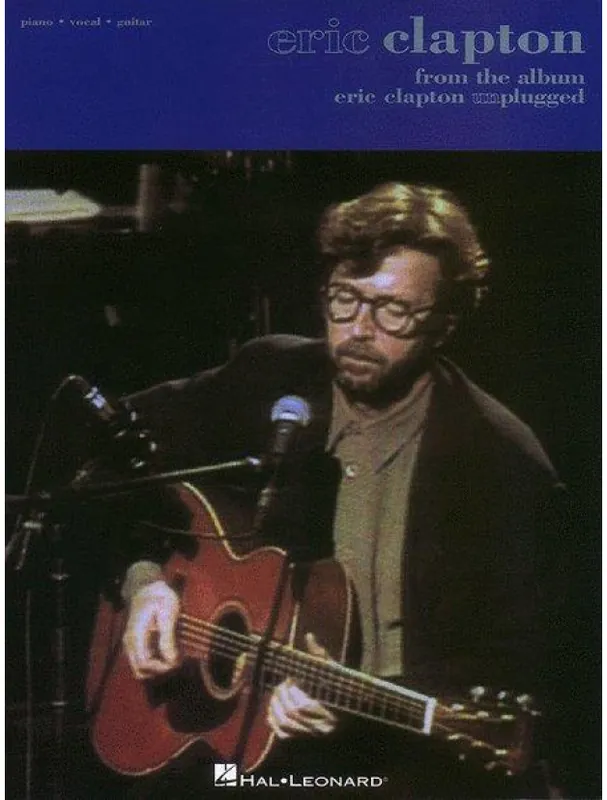 Eric Clapton - Unplugged (noty na klavír, zpěv, akordy na kytaru) Značkový