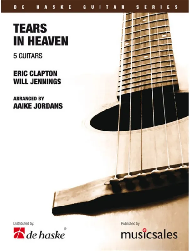 Eric Clapton Tears in Heaven - 5 Guitars (noty na kytaru, kvintet) Vysoce Kvalitní
