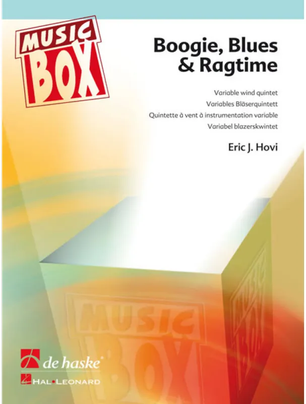 Eric J. Hovi Boogie, Blues & Ragtime (noty pro 5-členný flexibilní orchestr, noty, partitura) Must-Have