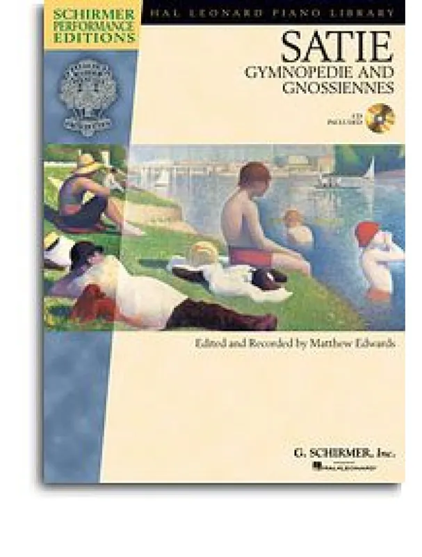 Erik Satie Gymnopédies and Gnossiennes (noty, sólo klavír) (+audio) Nová Kolekce