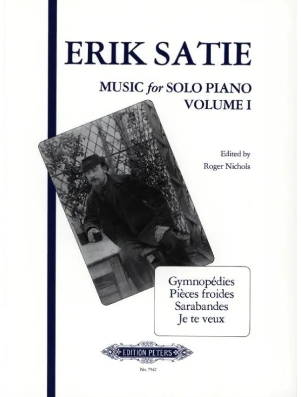 Erik Satie Music For Solo Piano - Volume 1 (noty na klavír) Sezónní Sleva