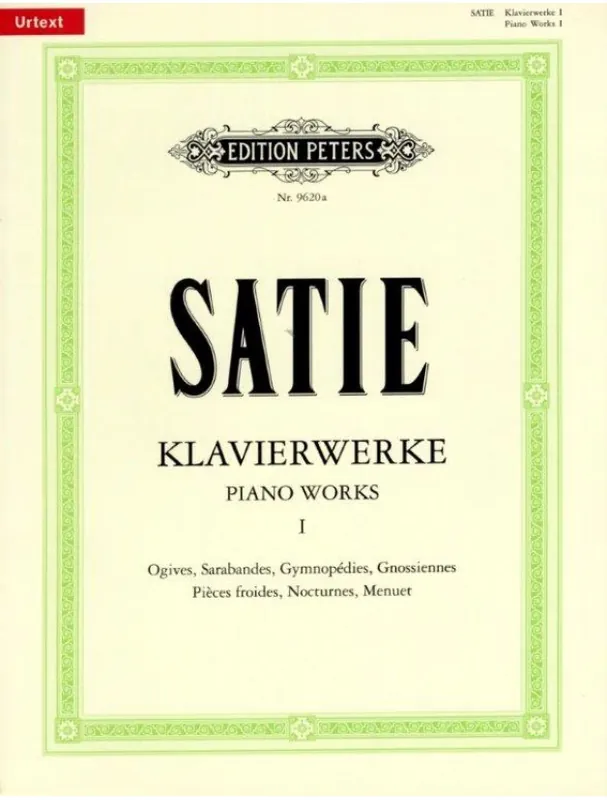 Cenový Hit Erik Satie Piano Works 1 (noty na klavír)