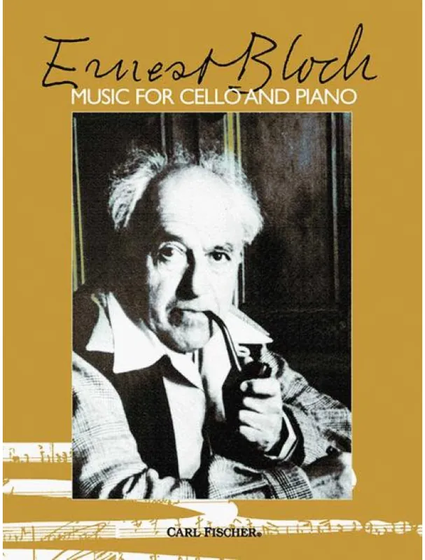 Ernest Bloch Music For Cello And Piano (noty na violoncello, klavír) Vrácení Zdarma