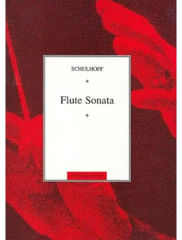 Erwin Schulhoff Flute Sonata (noty na příčnou flétnu, klavír) Zlevněný