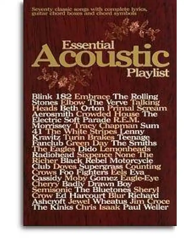 Akce Essential Acoustic Playlist (texty & akordy)