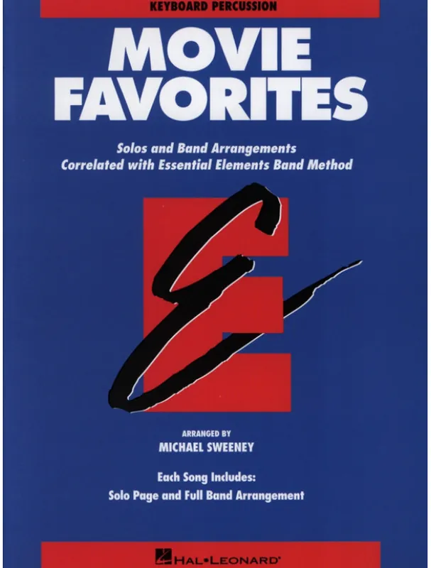 Pouze Dnes Essential Elements - Movie Favorites (noty na melodické perkuse)