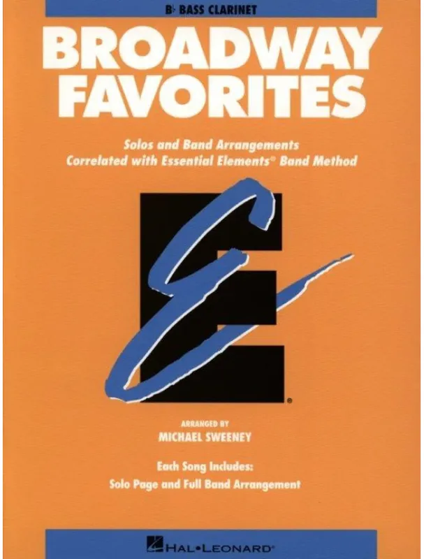 Essential Elements Broadway Favorites (noty na basklarinet) Omezená Nabídka