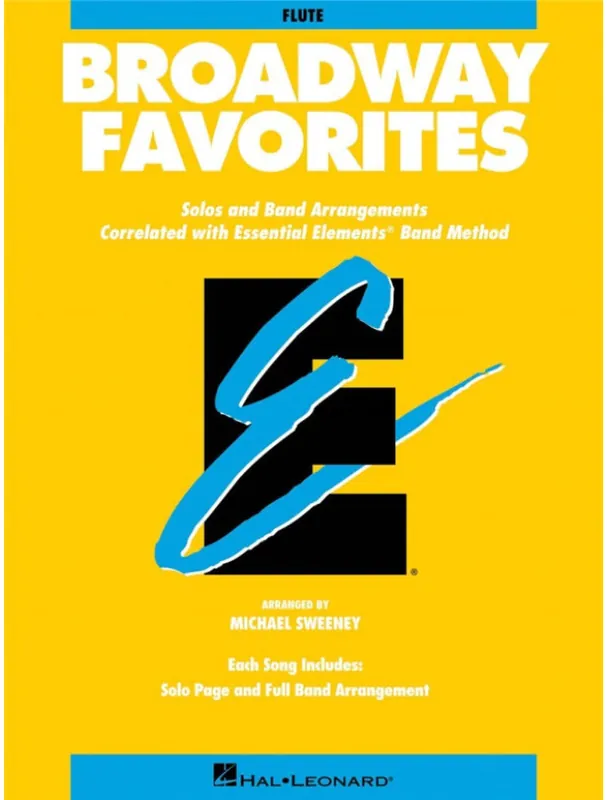 Essential Elements Broadway Favorites (noty na příčnou flétnu) Omezená Nabídka