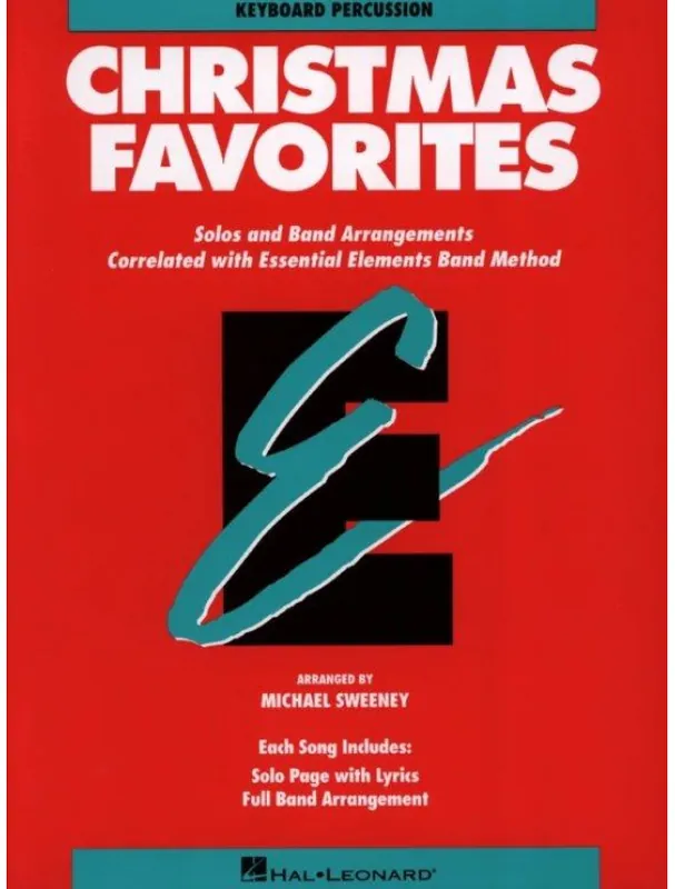 Essential Elements Christmas Favorites (noty na klávesové perkuse) Levný