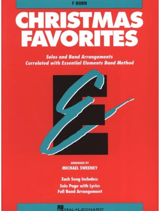 Essential Elements Christmas Favorites (noty na lesní roh) Zlevněný