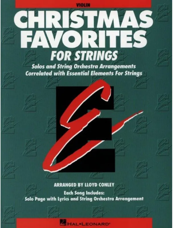 Essential Elements Christmas Favorites for Strings (noty na housle) Omezená Nabídka