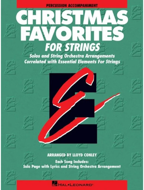 Essential Elements Christmas Favorites for Strings (noty na perkuse) Nejlepší Cena