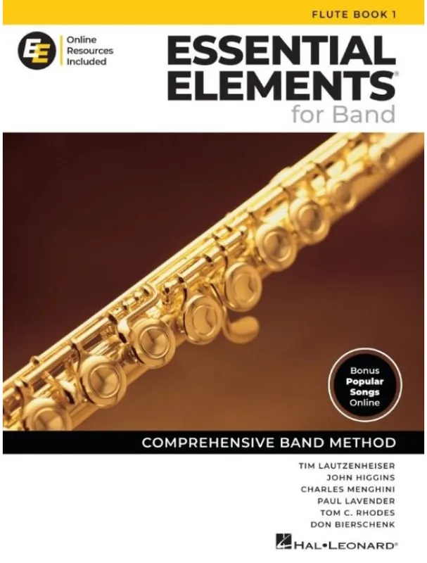 Levný Essential Elements for Band 1 (noty na příčnou flétnu)(+audio+video)