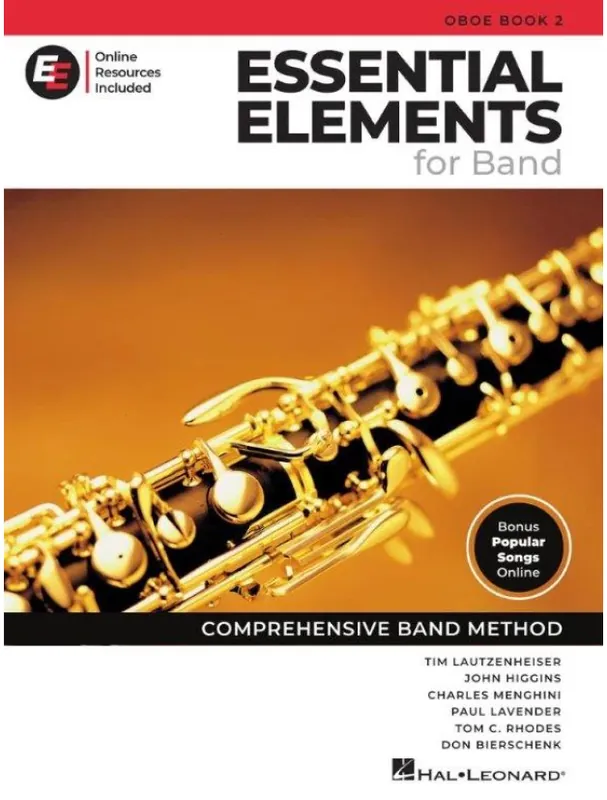 Jen Po Omezenou Doba Essential Elements for Band 2 (noty na hoboj)(+audio+video)
