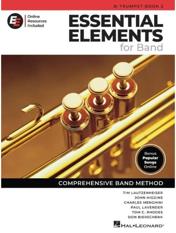 Originální Essential Elements for Band 2 (noty na trubku)(+audio+video)