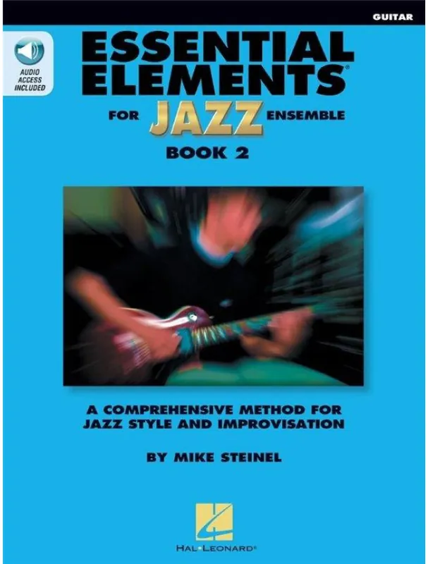 Essential Elements for Jazz Ensemble Book 2 (noty na kytaru)(+audio) Akční Nabídka