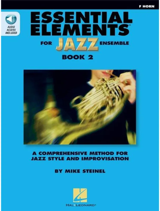 Nakupujte Hned Essential Elements for Jazz Ensemble Book 2 (noty na lesní roh)(+audio)
