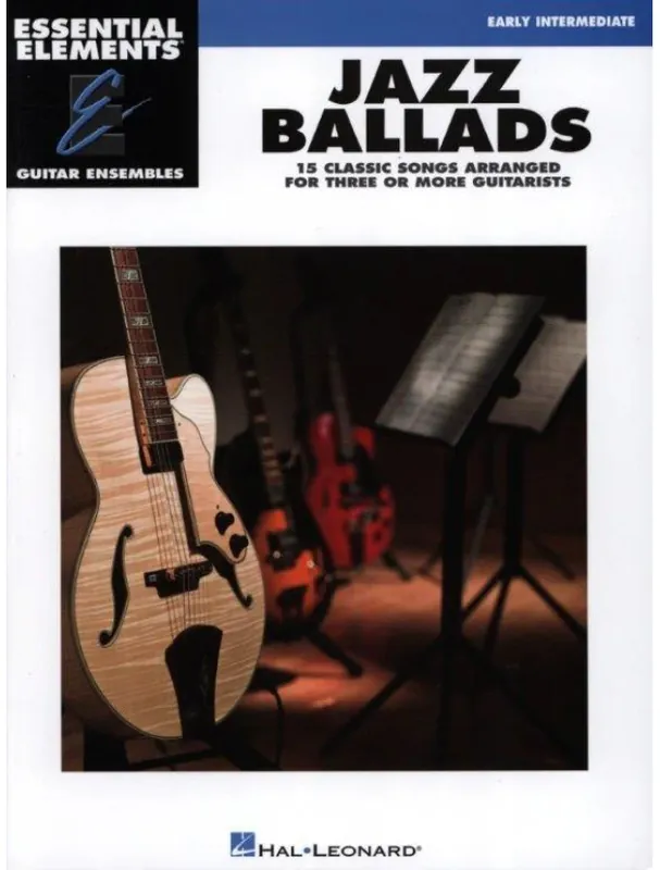 Essential Elements Guitar Ensembles Jazz Ballads (noty pro kytarový soubor, partitury) Výhodná Nabídka
