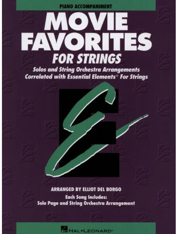 Essential Elements Movie Favorites for Strings (noty pro klavírní doprovod) Akční Nabídka