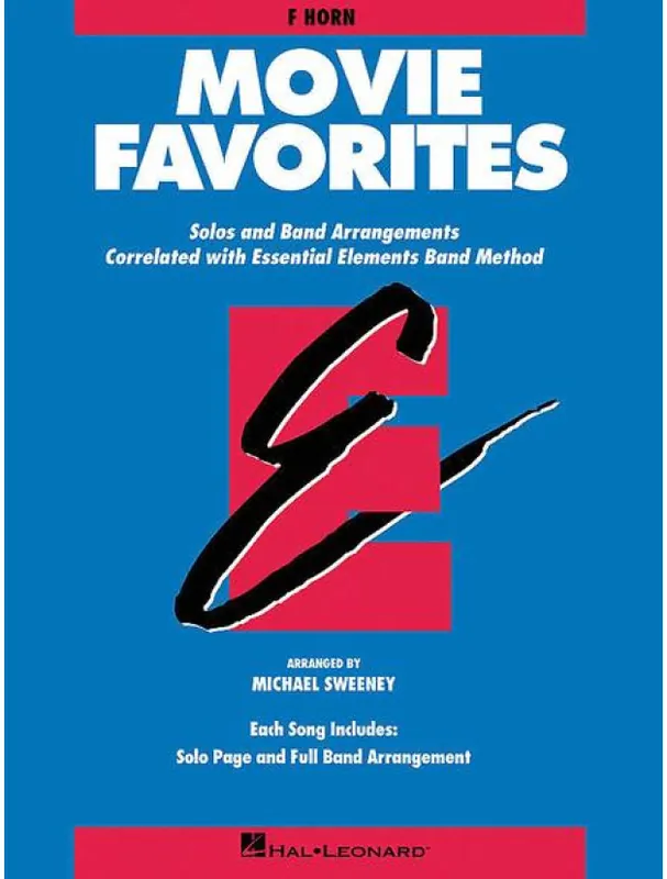 Essential Elements Movie Favorites (noty na lesní roh) Ověřený