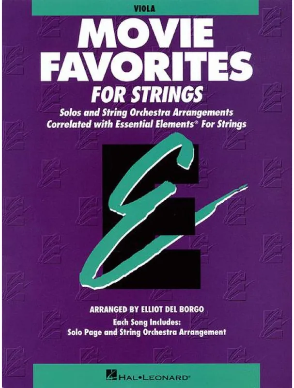 Essential Elements Movie Favorites for Strings (noty na violu) Nová Kolekce