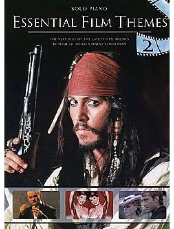 Vysoce Kvalitní Essential Film Themes 2 (noty, sólo klavír)