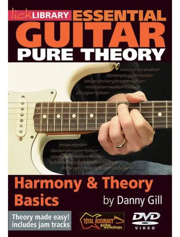 Essential Guitar Pure Theory - Basics (video škola hry na kytaru) Ihned K Objednání