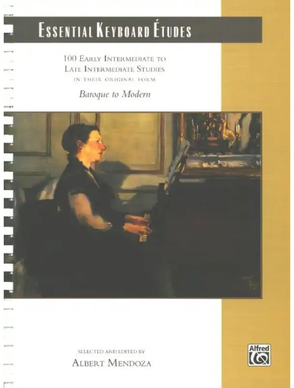 Expresní Doručení Essential Keyboard Etudes 100 Early Intermediate to Late Intermediate Studies (noty na klavír)