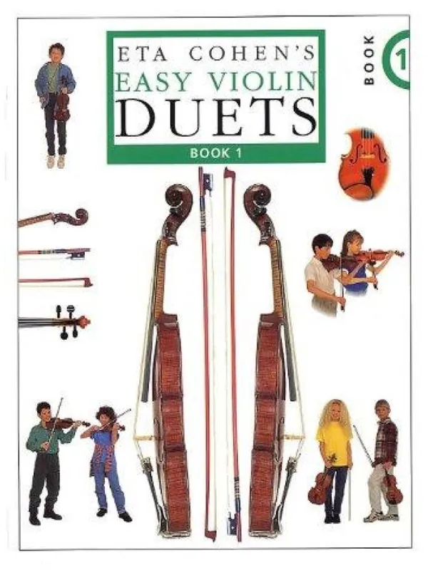 Originální Eta Cohen‘s Easy Violin Duets - Book 1 (noty na 2 housle)