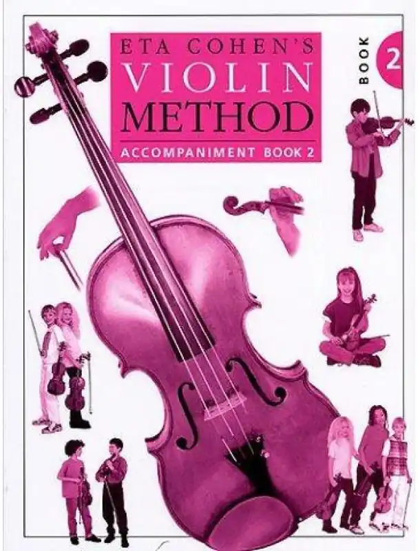 Eta Cohen Violin Method Book 2 - Piano Accompaniment (noty na housle, klavír) Nízká Cena