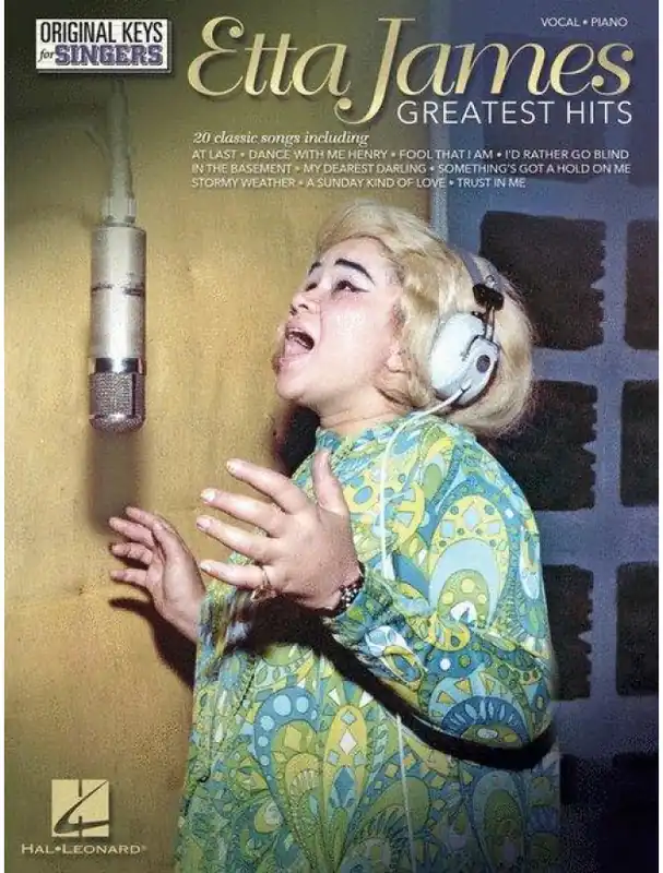 Rychlé Dodání Etta James Greatest Hits - Original Keys for Singers (noty na klavír, zpěv)