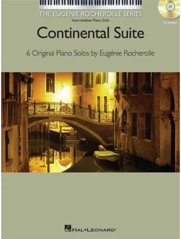 Zlevněný Eugénie Rocherolle Continental Suite (noty na klavír)(+audio)