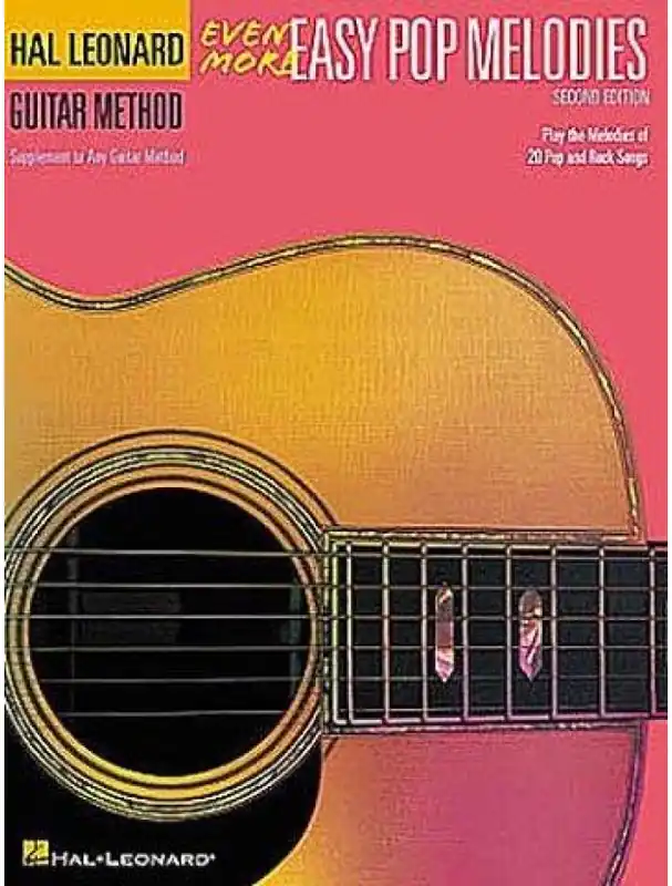 Even More Easy Pop Melodies - 2nd Edition (noty, melodická linka, akordy) Pouze Dnes