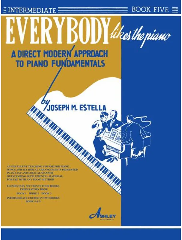 Bezpečná Platba Everybody Likes the Piano 5 (noty na klavír)