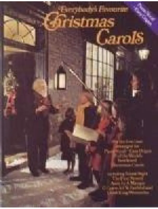 Nakupujte Hned Everybody‘s Favourite Christmas Carols (noty na klavír, zpěv, akordy na kytaru)