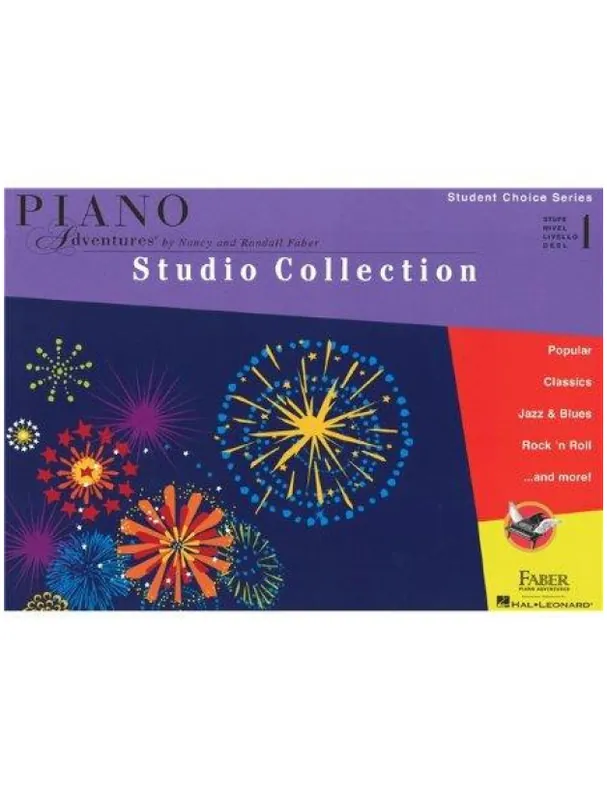 Autentický Faber Piano Adventures - Student Choice Series Studio Collection Level 1 (noty na sólo klavír)