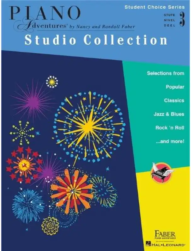 Akce Faber Piano Adventures - Student Choice Series Studio Collection Level 3 (noty na sólo klavír)
