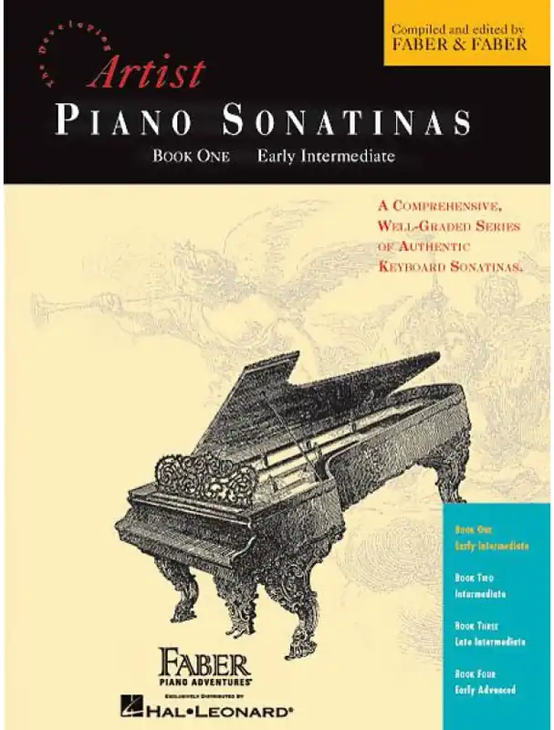 Nejlepší Cena Faber Piano Adventures® Piano Sonatinas - Book 1 (noty na klavír)