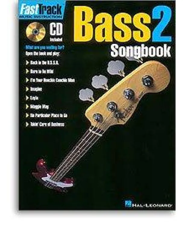 Akční Cena FastTrack Bass 2 - Songbook One (noty, tabulatury na baskytaru) (+audio)